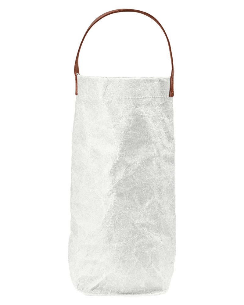 Home & Table Washed Paper Wine Tote Bag. - 7
