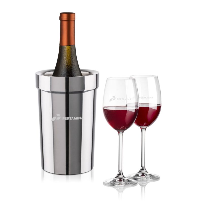 Milano-Wine-Cooler-Naples-Wine-Set-SST1032-NP Milano Wine Cooler & Naples Wine Set
