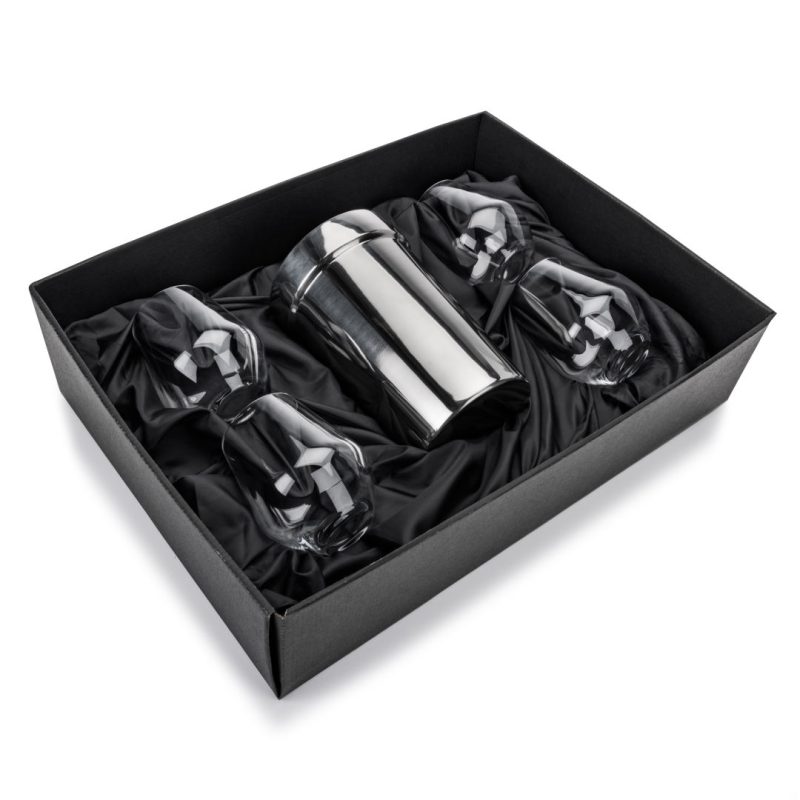 Milano Wine Cooler & Salem Stemless Wine Set - 3