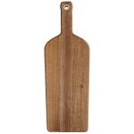 Rock & Branch® Acacia Wine Bottle Cutting and Serving Board - 1