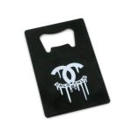 Black Credit Card Look Bottle Opener / Magnet