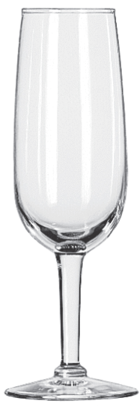 6.5 Oz. Libbey Citation Champagne Flute Glass - 1