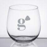 Laser Engraved Libbey® 222 16.75 oz. Stemless Red Wine Glass