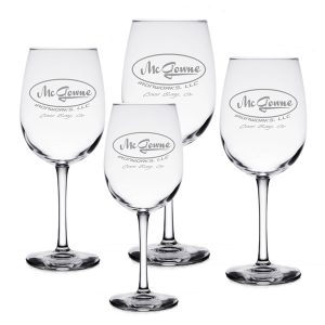 Laser Engraved Libbey® 7534 Vina 19.75 oz. Wine Glass