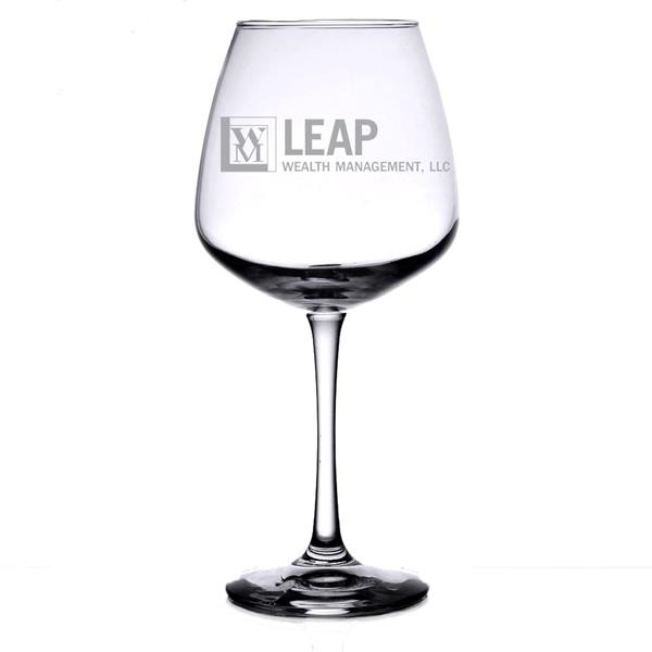 Laser-Engraved-Libbey®-Vina-Diamond-Balloon-Wine-Glass-GLS101X12OZ Laser Engraved Libbey® Vina Diamond Balloon Wine Glass