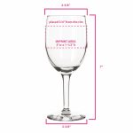Libbey Citation Wine Goblet 10 oz - Made in USA - 1
