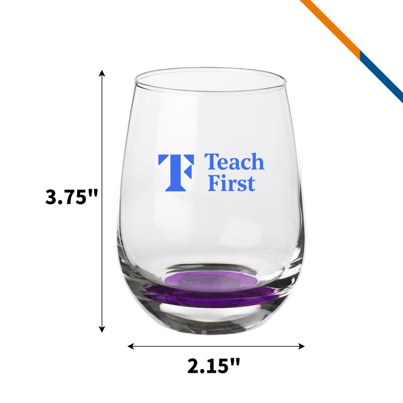 Libbey Hardy Stemless Wine Glasses - 3