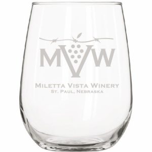 Libbey Stemless Wine Glass 17 oz. - Custom Branded Promotional Glassware