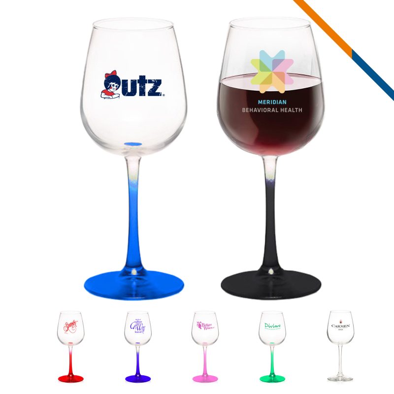 Libbey-Teri-Wine-Glasses-12-Oz-AU-GW8J Libbey Teri Wine Glasses - 12 Oz.
