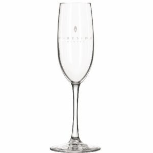 Libbey Vina Champagne Flute 8 oz - Branded Drinkware for Events