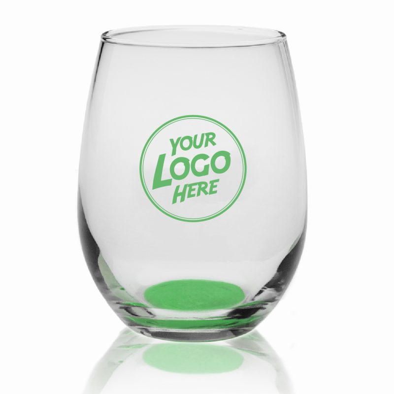 Libbey Stemless Wine Glasses - 9 oz - 3