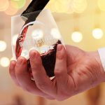 2 Piece Etched Stemless Wine Glass Set - 1