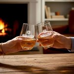 2 Piece Etched Stemless Wine Glass Set - 3