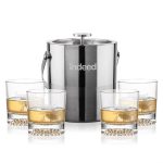 Catania Ice Bucket & Buxton On-the-Rocks Set - 2