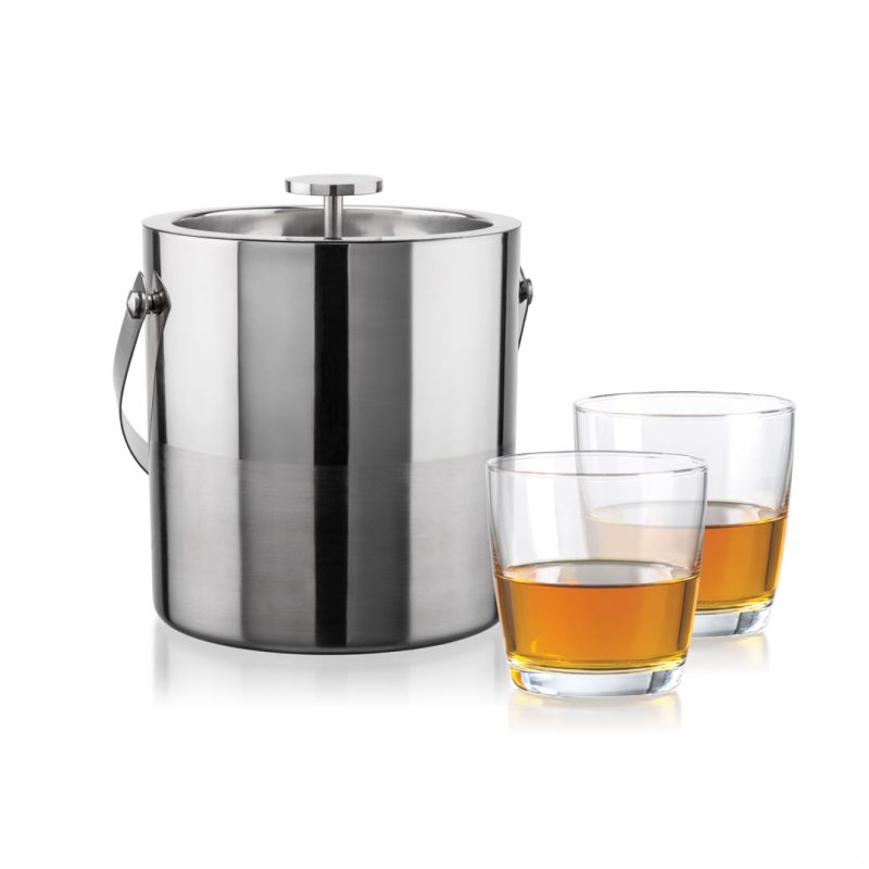 Catania Ice Bucket & Carberry On-the-Rocks Set - 4