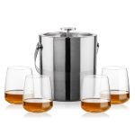 Catania Ice Bucket & Dunhill On-the-Rocks Set - 5