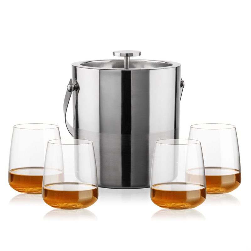 Catania Ice Bucket & Dunhill On-the-Rocks Set - 5