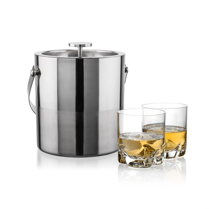 Catania Ice Bucket & Hillcrest On-the-Rocks Set - 5