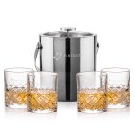 Catania Ice Bucket & Longford On-the-Rocks Set - 2