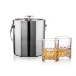 Catania Ice Bucket & Longford On-the-Rocks Set - 5