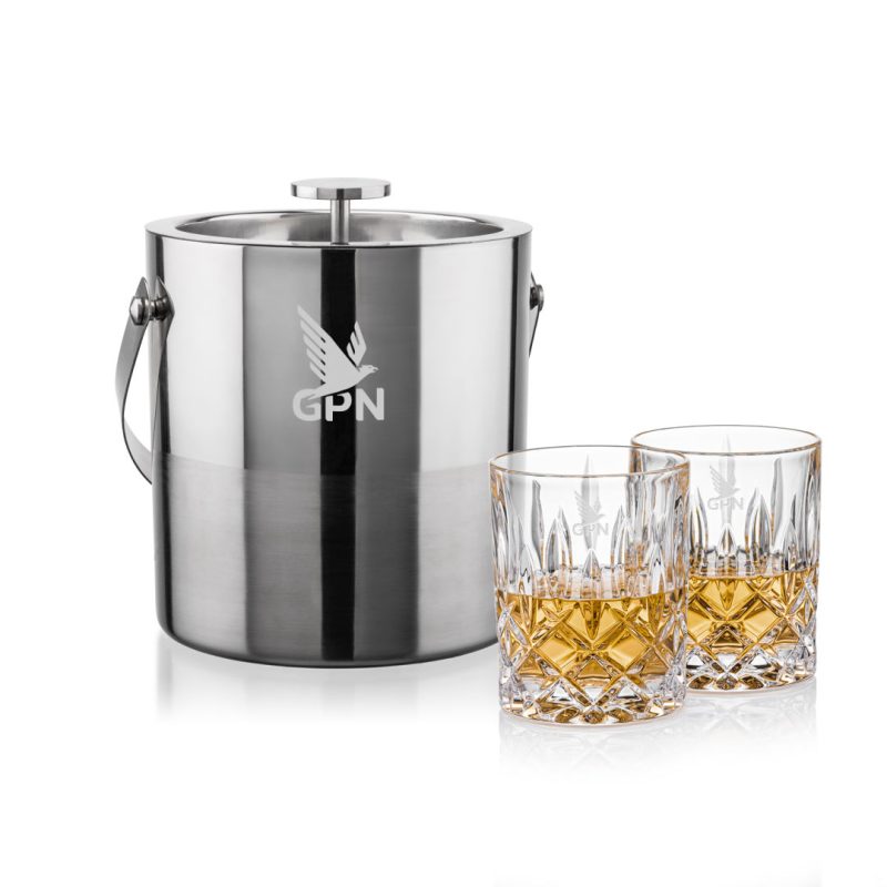 Catania-Ice-Bucket-RIEDEL-Spey-On-the-Rocks-Set-SST1013-RS Catania Ice Bucket & RIEDEL Spey On-the-Rocks Set