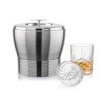 Genoa Ice Bucket & Brinkley On-the-Rocks Set - 4