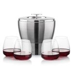 Genoa Ice Bucket & Hogarth On-the-Rocks Set - 5