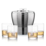 Genoa Ice Bucket & Monterey On-the-Rocks Set - 5