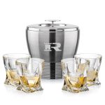 Genoa Ice Bucket & Oasis On-the-Rocks Set - 2