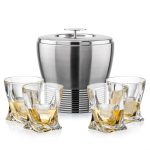 Genoa Ice Bucket & Oasis On-the-Rocks Set - 5