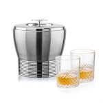 Genoa Ice Bucket & Tacoma On-the-Rocks Set - 4
