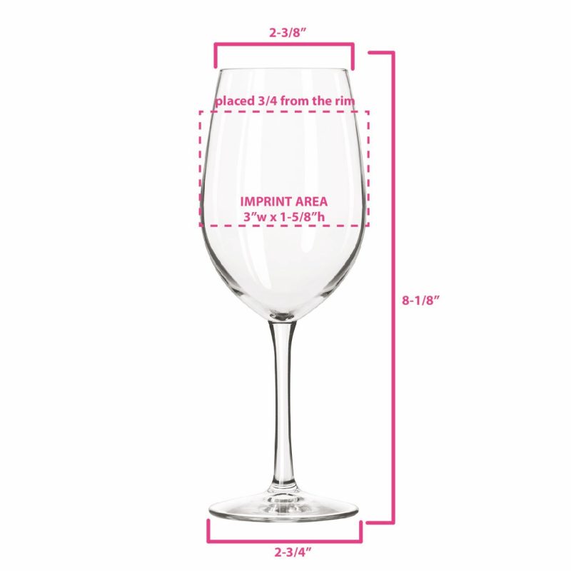 Libbey Vina 12 oz. Stemmed White Wine Glass - Made in USA - 1