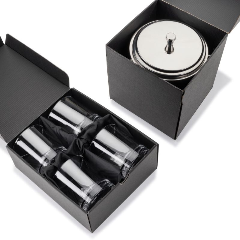 Milano Ice Bucket & Aristocrat On-the-Rocks Set - 3