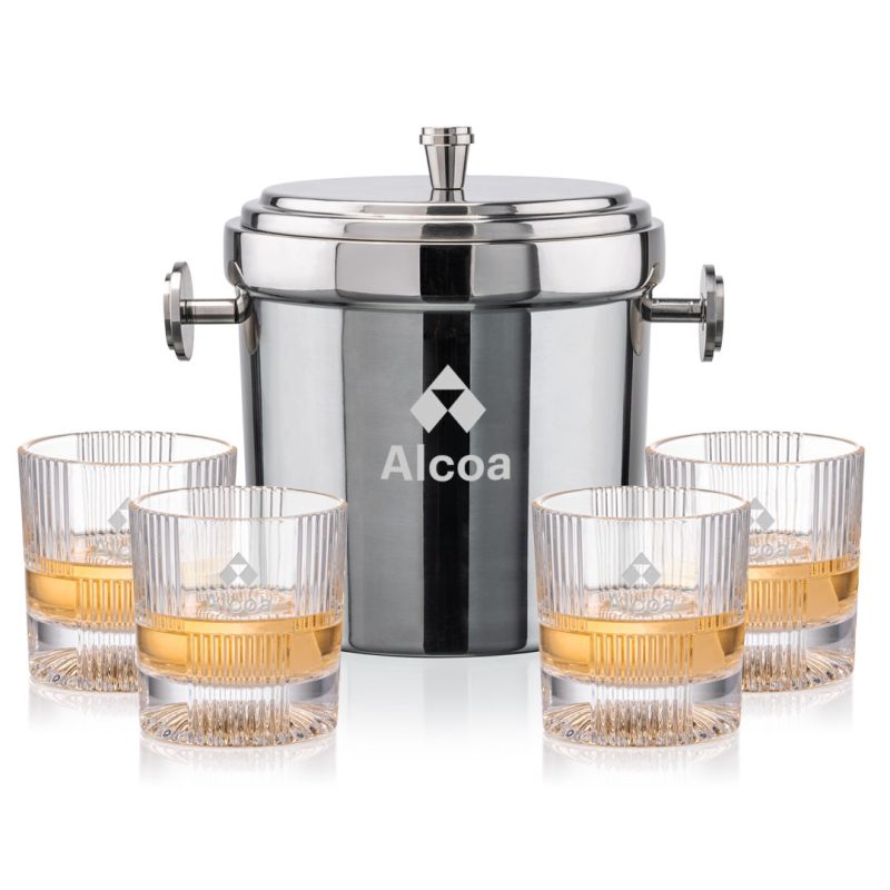 Milano Ice Bucket & Blackwell On-the-Rocks Set - 2