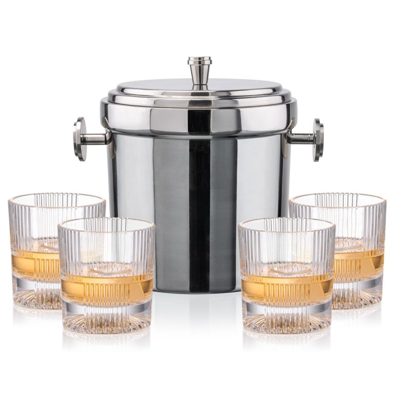 Milano Ice Bucket & Blackwell On-the-Rocks Set - 5