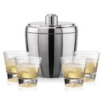 Pescara Ice Bucket & Aspen On-the-Rocks Set - 5