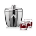 Pescara Ice Bucket & Nordic On-the-Rocks Set