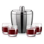 Pescara Ice Bucket & Nordic On-the-Rocks Set - 5