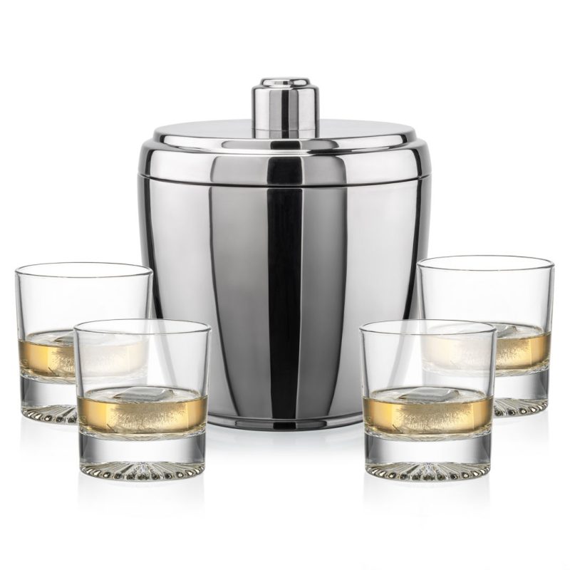 Pescara Ice Bucket & Romford On-the-Rocks Set - 5