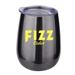 10 Oz. Stainless Steel Stemless Wine Glass - 4