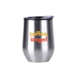 12 Oz. Economy Stainless Steel Stemless Wine Glass w/Plastic Lining - 3