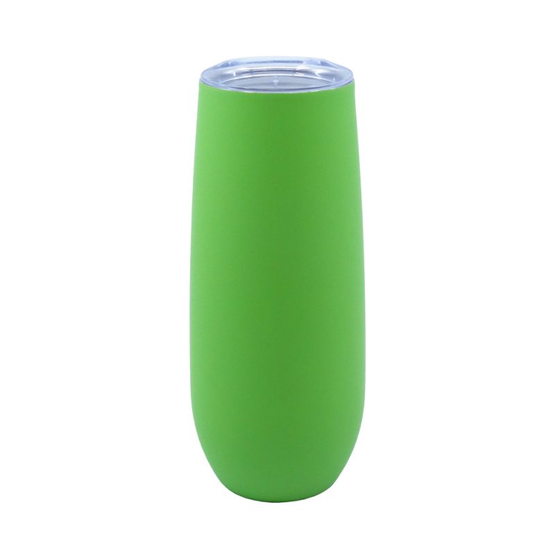 14 oz Vacuum Insulated Stainless Steel Champagne Flute With Rubberized Finish - 5