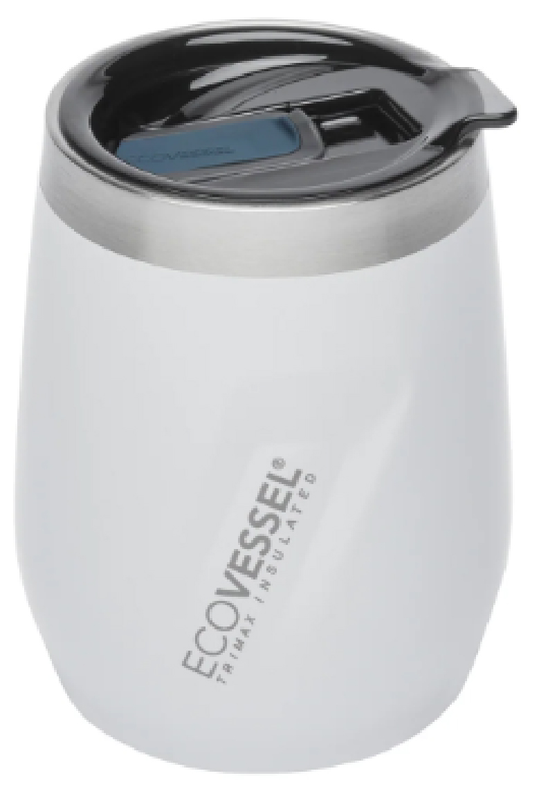 EcoVessel 10 oz Wine Tumbler with Sliding Lid - 3