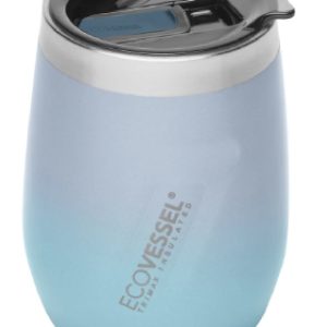EcoVessel 10 oz Wine Tumbler with Sliding Lid