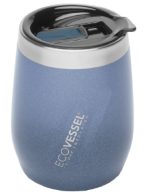 EcoVessel 10 oz Wine Tumbler with Sliding Lid - 5