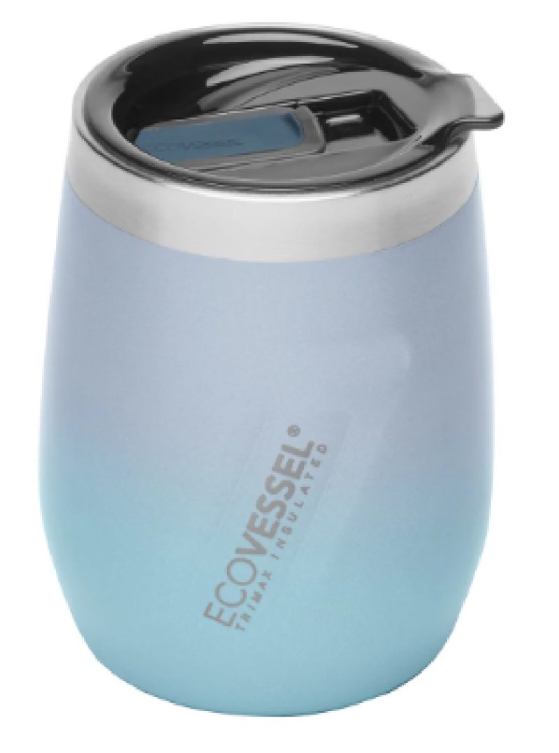 EcoVessel-10-oz-Wine-Tumbler-with-Sliding-Lid-THE-PORT EcoVessel 10 oz Wine Tumbler with Sliding Lid