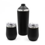 Glacier Stainless Steel Wine Chiller And Tumbler Set - 1