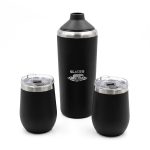 Glacier Stainless Steel Wine Chiller And Tumbler Set
