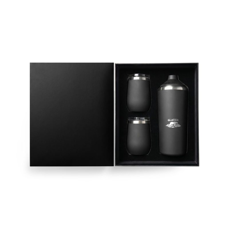 Glacier Stainless Steel Wine Chiller And Tumbler Set - 2
