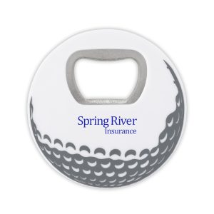 Golf Ball Bottle Opener.